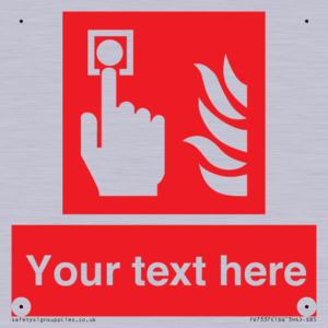 Custom Fire Alarm call point